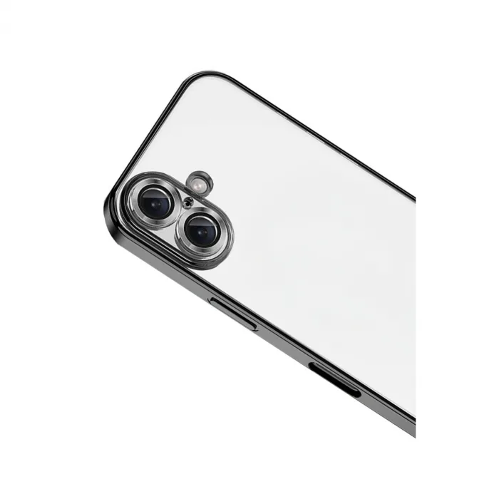 İphone 17 Razer Lensli Silikon - Siyah