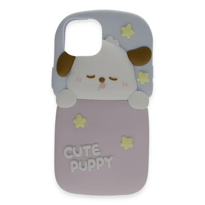 Newface İphone 15 Pro Max Kılıf Poky Karakter Silikon Kapak - Desen 9