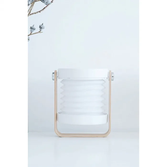 Jp-dld Kamp Lambası Görünümlü Dekoratif Gece Lambası - Beyaz