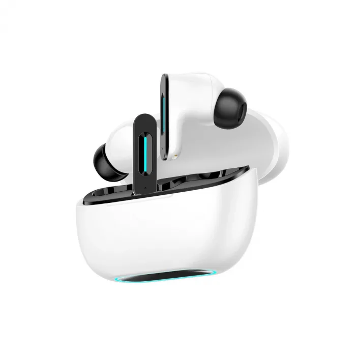 Newface Ls-518 Aktif Gürültü Engelleyici Özellikli Tws Airpods Kulaklık - Beyaz-siyah