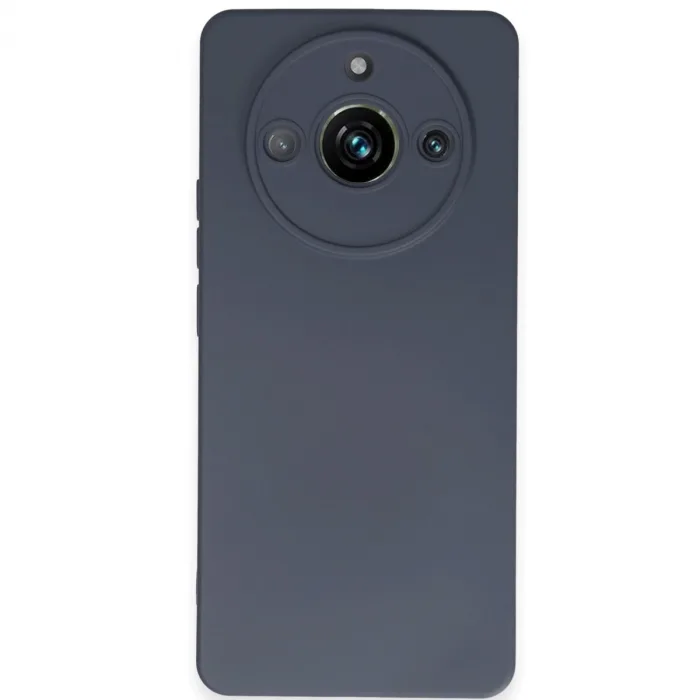 Newface Realme 11 Pro Kılıf Nano İçi Kadife Silikon - Gri