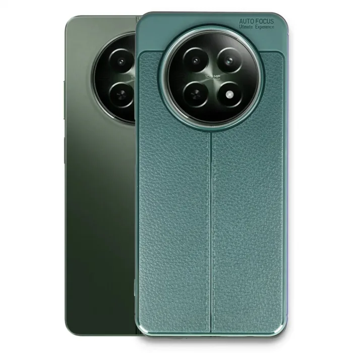 Newface Realme 12 5g Kılıf Auto Focus Kapak - Koyu Yeşil
