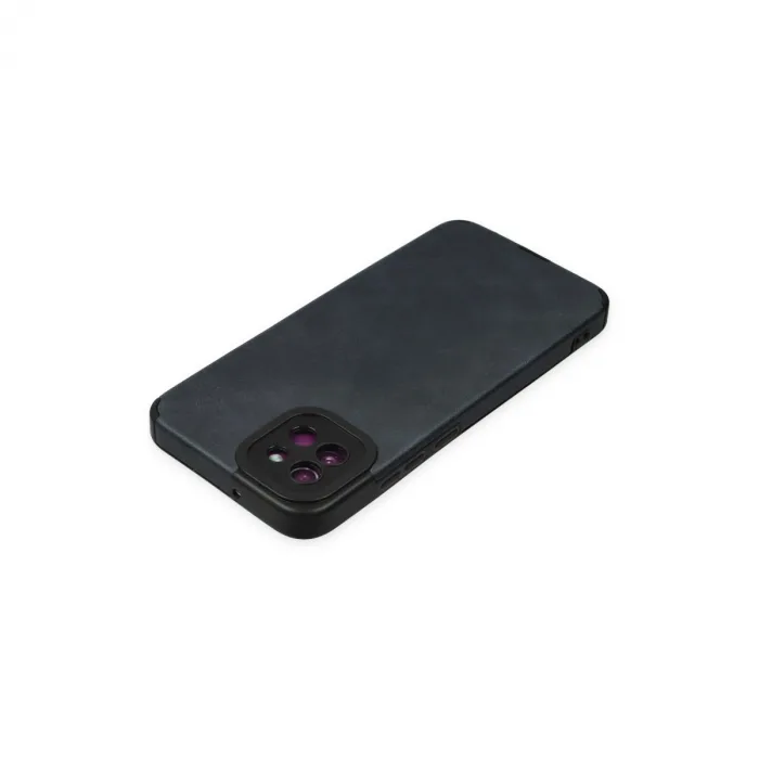 Samsung Galaxy A03 Kılıf Loop Deri Silikon - Lacivert