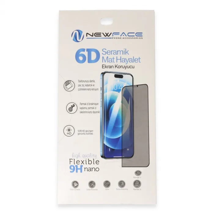 Newface Samsung Galaxy A05 6d Antistatik Mat Seramik Hayalet Nano Ekran Koruyucu