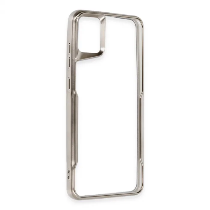 Newface Samsung Galaxy A05 Kılıf Boyi Silikon Kapak - Titan Gri