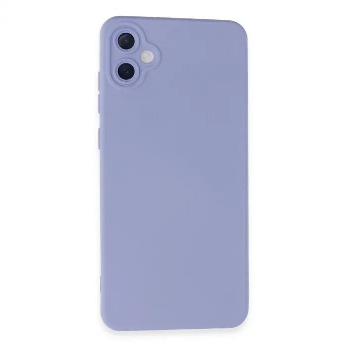 Newface Samsung Galaxy A05 Kılıf Nano İçi Kadife Silikon - Lila