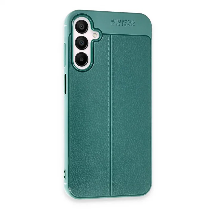 Newface Samsung Galaxy A15 4g Kılıf Auto Focus Kapak - Koyu Yeşil