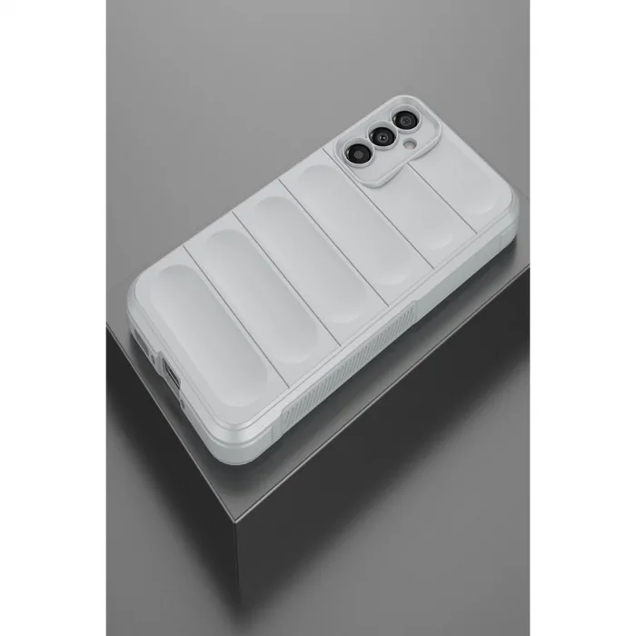 Newface Samsung Galaxy A15 4g Kılıf Optimum Silikon - Krem