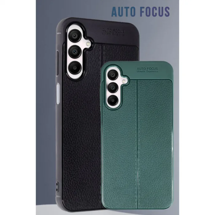 Newface Samsung Galaxy A25 5g Kılıf Auto Focus Kapak - Mavi