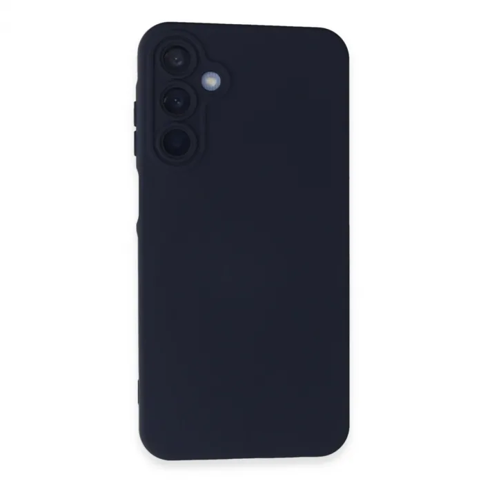 Newface Samsung Galaxy A25 5g Kılıf Nano İçi Kadife Silikon - Lacivert