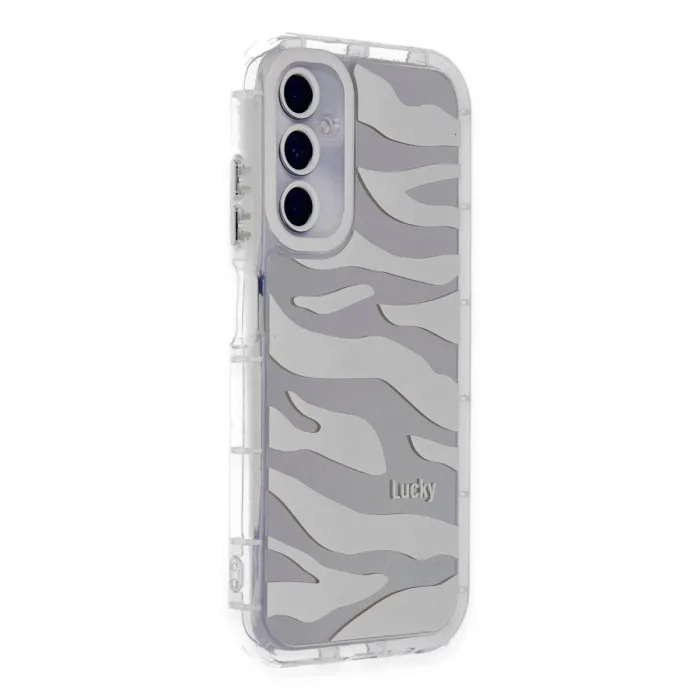 Newface Samsung Galaxy A25 5g Kılıf Reflexion Desenli Kapak - Desen 10