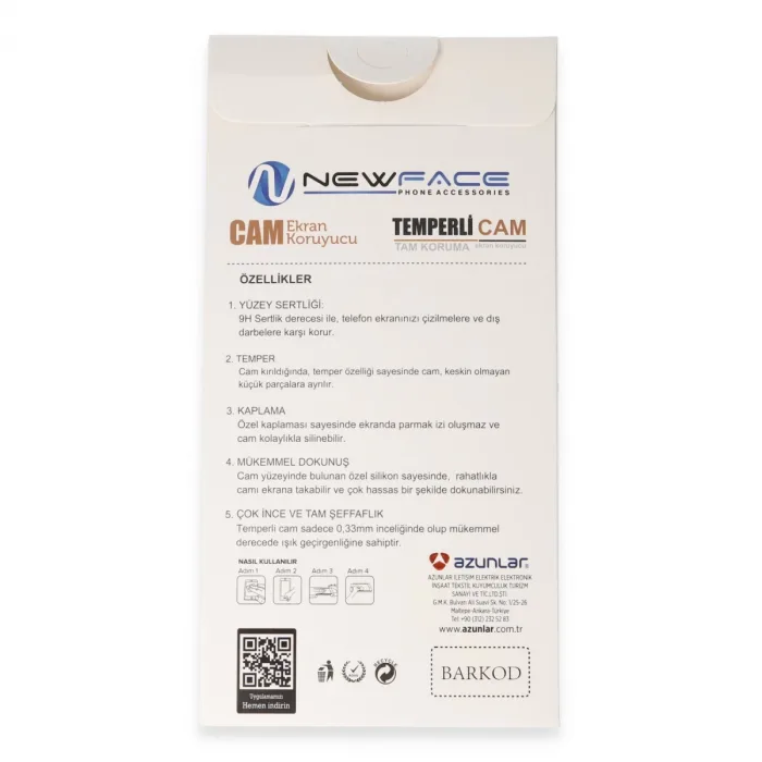 Newface Samsung Galaxy A35 5g 3d Antistatik Hayalet Cam Ekran Koruyucu