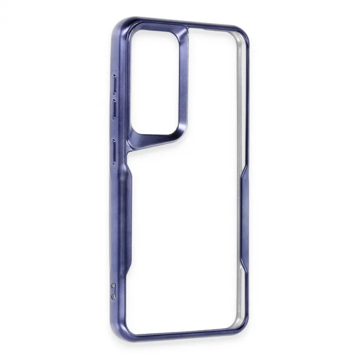 Newface Samsung Galaxy S24 Kılıf Boyi Silikon Kapak - Lacivert