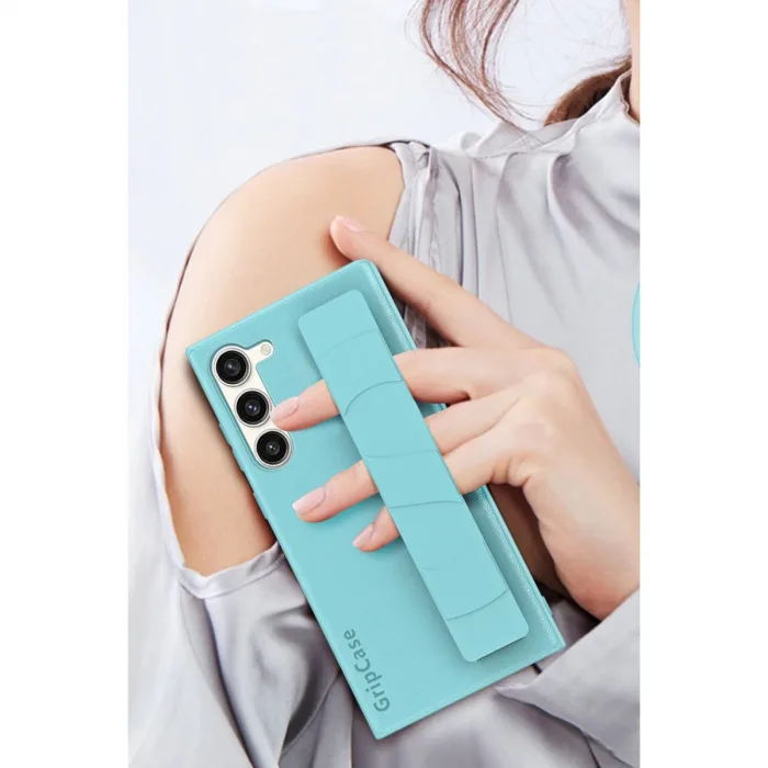 Newface Samsung Galaxy S24 Kılıf Data Kapak - Açık Mavi