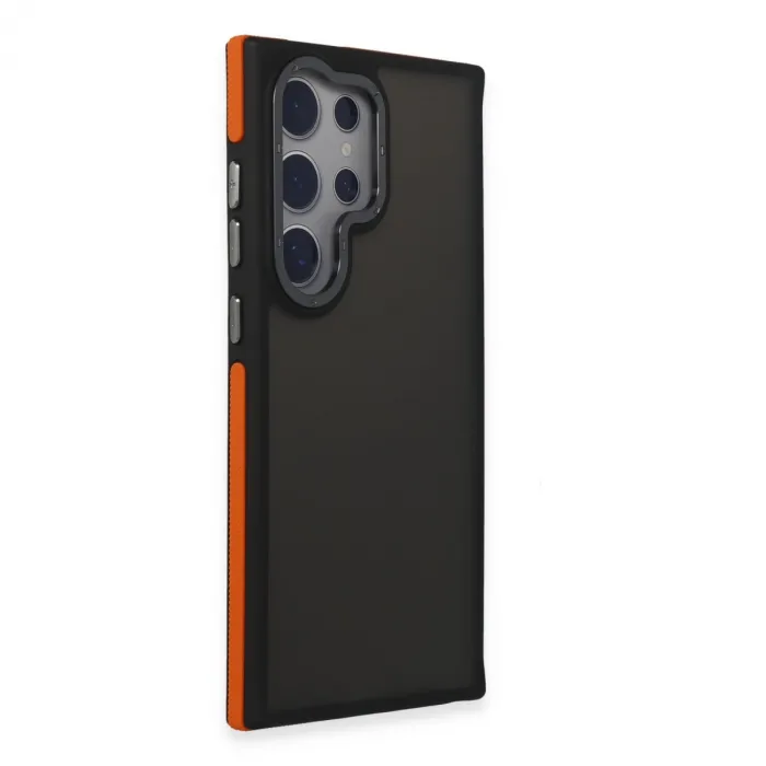 Newface Samsung Galaxy S24 Ultra Harvel Kapak - Turuncu