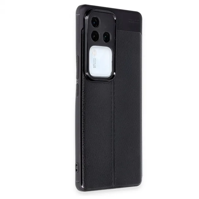 Newface Vivo V30 5g Kılıf Auto Focus Kapak - Siyah