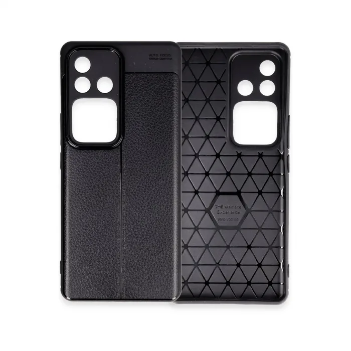 Newface Vivo V30 5g Kılıf Auto Focus Kapak - Siyah