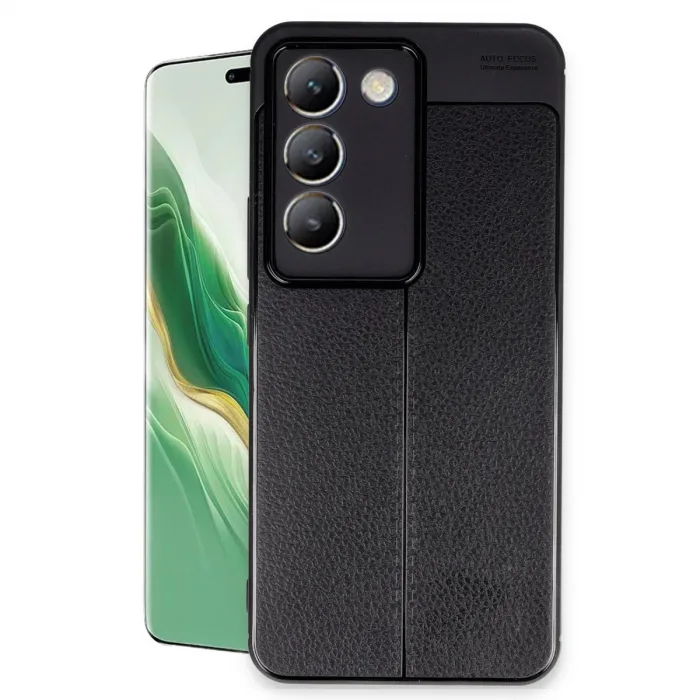 Newface Vivo V30 Lite 4g Kılıf Auto Focus Kapak - Siyah