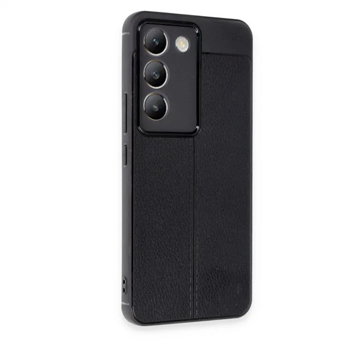 Newface Vivo V30 Lite 4g Kılıf Auto Focus Kapak - Siyah