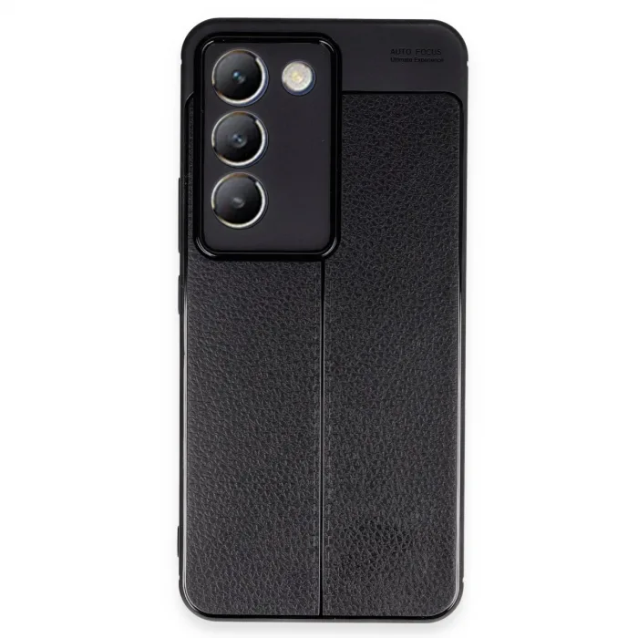 Newface Vivo V30 Lite 4g Kılıf Auto Focus Kapak - Siyah