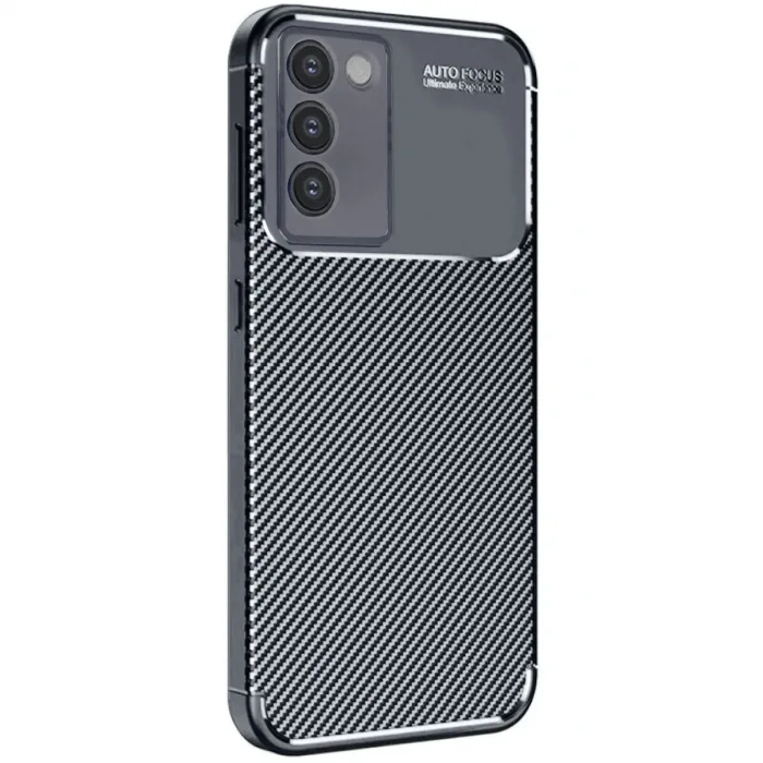 Newface Vivo V30 Lite 4g Kılıf Auto Focus Karbon Kapak - Siyah