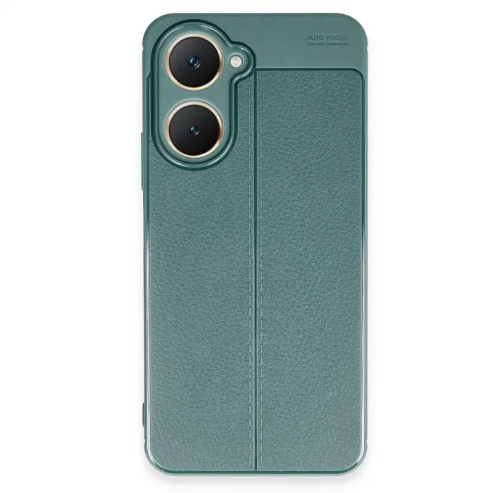 Newface Vivo Y18 Kılıf Auto Focus Kapak - Koyu Yeşil