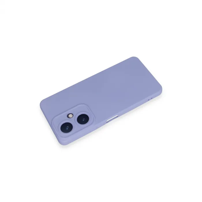 Newface Vivo Y27 Kılıf Nano İçi Kadife Silikon - Lila