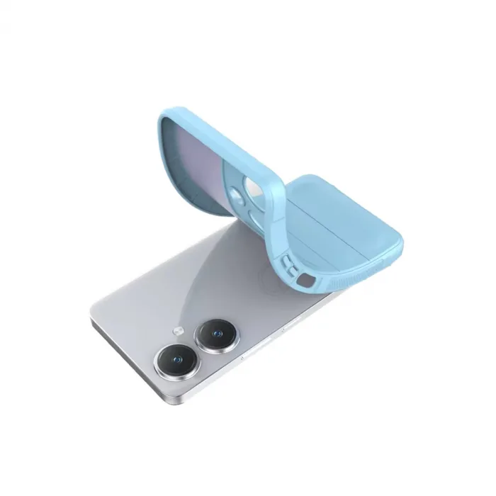 Newface Vivo Y27 Kılıf Optimum Silikon - Sky Blue