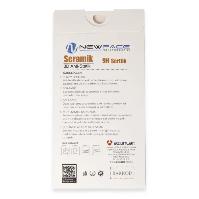 Newface Xiaomi Mi 13t Pro 3d Antistatik Mat Seramik Nano Ekran Koruyucu