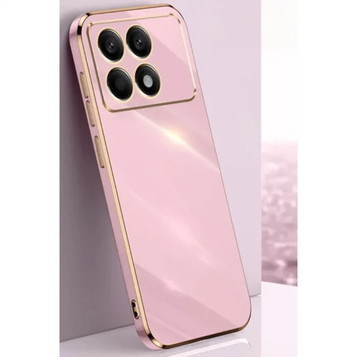 Newface Xiaomi Poco X6 Pro Kılıf Volet Silikon - Pembe