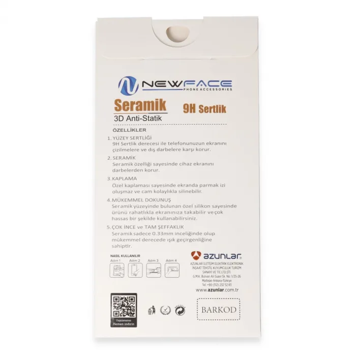 Newface Xiaomi Redmi 13c 3d Antistatik Mat Seramik Nano Ekran Koruyucu