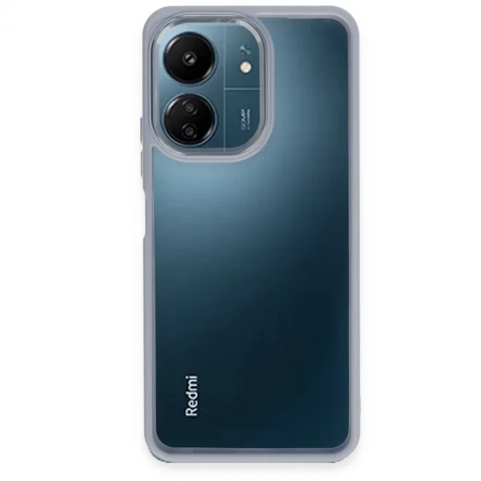 Newface Xiaomi Redmi 13c Kılıf Power Silikon - Sierra Blue