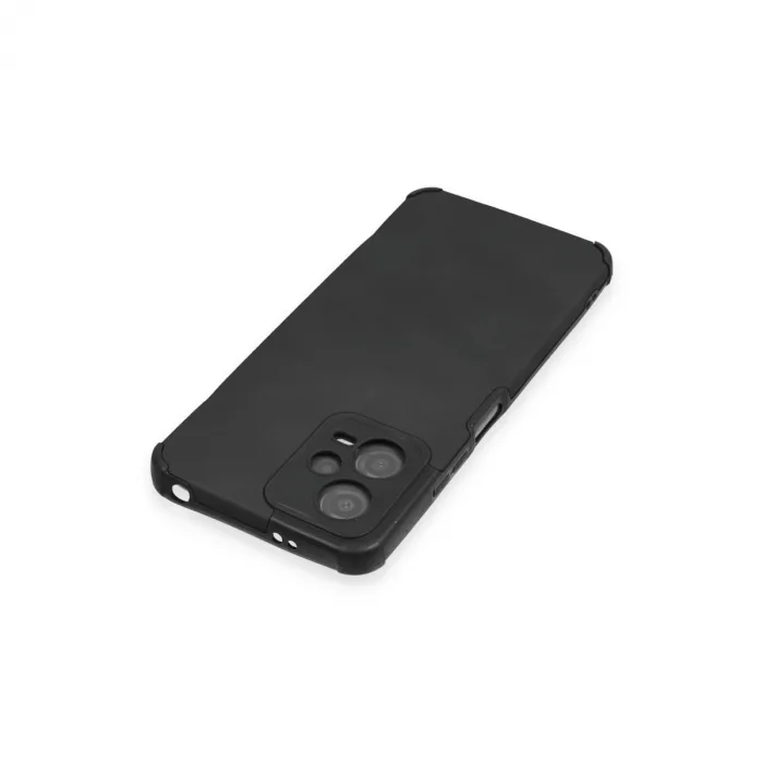 Xiaomi Redmi Note 12 5G Kılıf Loop Deri Silikon - Siyah