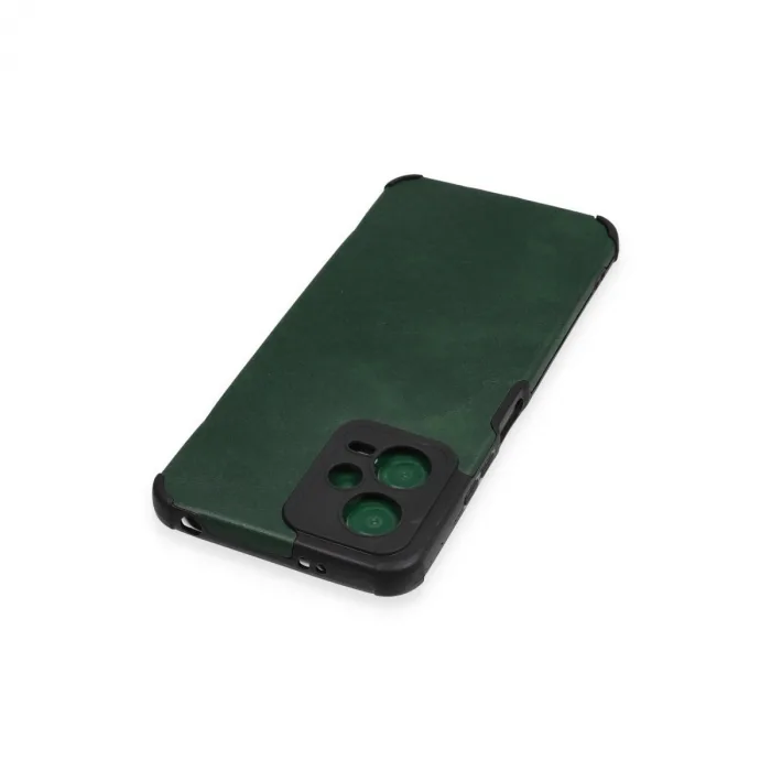 Xiaomi Redmi Note 12 5G Kılıf Loop Deri Silikon - Yeşil