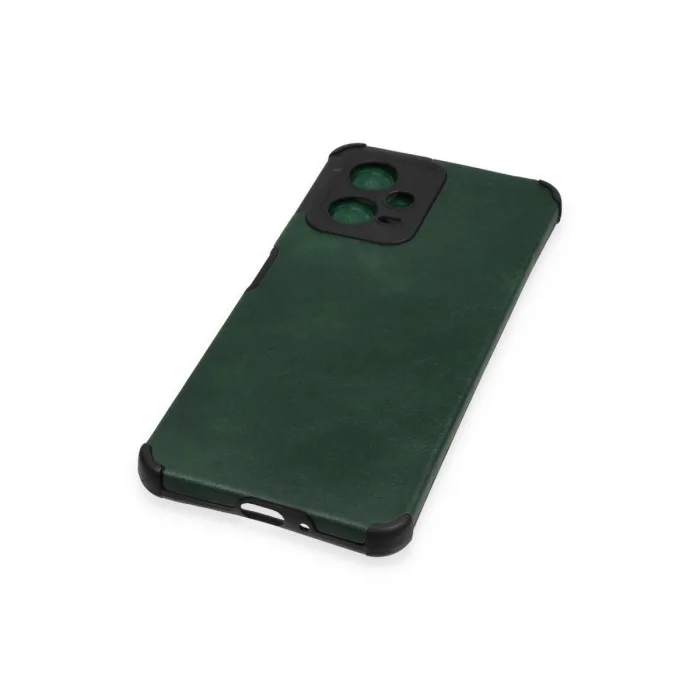 Xiaomi Redmi Note 12 5G Kılıf Loop Deri Silikon - Yeşil