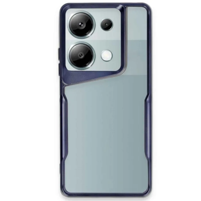 Newface Xiaomi Redmi Note 13 Pro 4g Kılıf Boyi Silikon Kapak - Lacivert