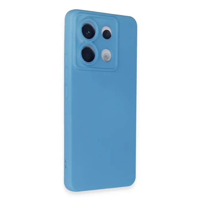 Newface Xiaomi Redmi Note 13 Pro 5g Kılıf Nano İçi Kadife Silikon - Mavi