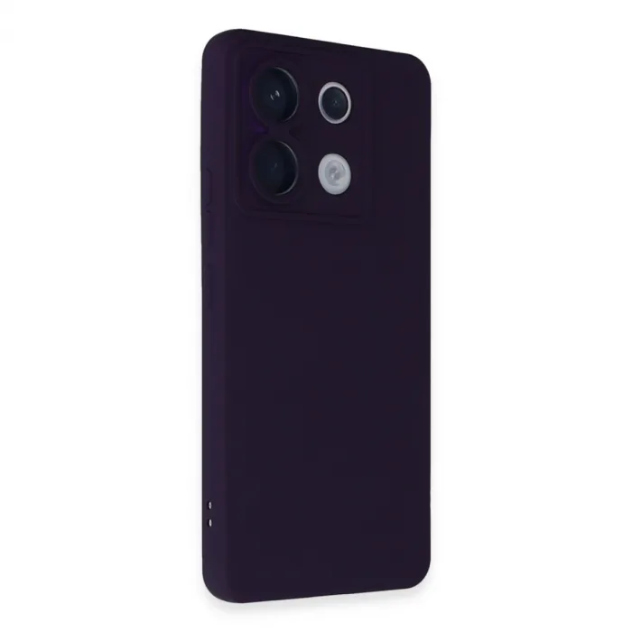 Newface Xiaomi Redmi Note 13 Pro 5g Kılıf Nano İçi Kadife Silikon - Mor