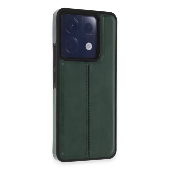 Newface Xiaomi Redmi Note 13 Pro 5g Kılıf Ozzi Kapak - Koyu Yeşil