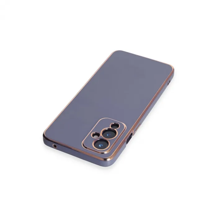 One Plus 9 Kılıf Volet Silikon - Mavi