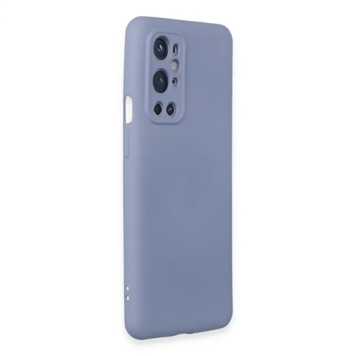 One Plus 9 Pro Kılıf Nano İçi Kadife Silikon - Mor