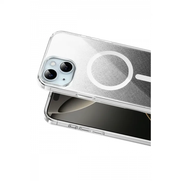 Onegif  İphone 15 Sora Simli Magsafe Kapak - Siyah