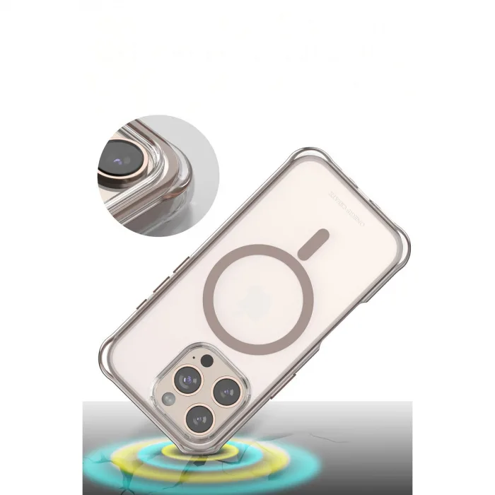 Onegif  İphone 16 Pro Hulk Magsafe Kapak - Siyah