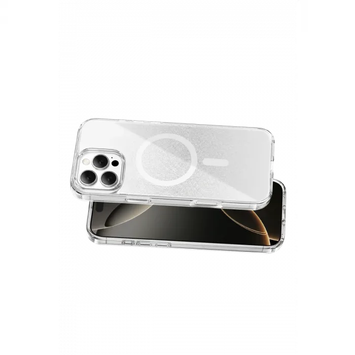 Onegif  İphone 16 Pro Max Sora Simli Magsafe Kapak - Beyaz