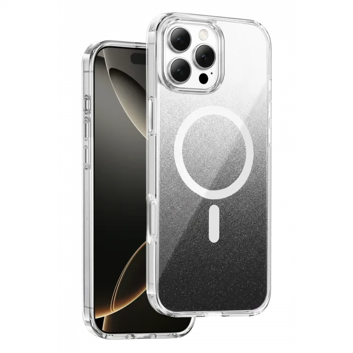 Onegif  İphone 16 Pro Max Sora Simli Magsafe Kapak - Siyah
