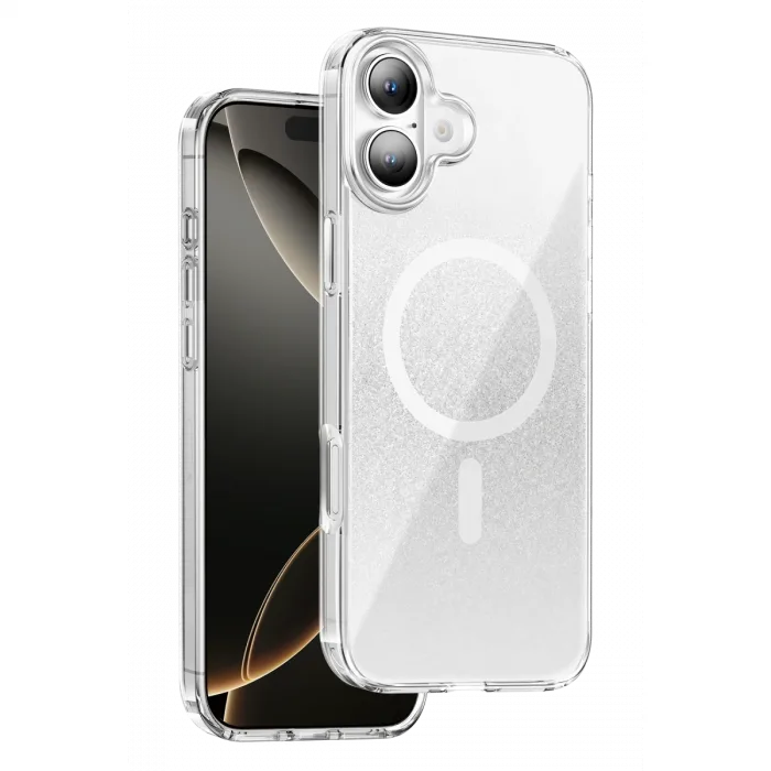 Onegif  İphone 16 Sora Simli Magsafe Kapak - Beyaz