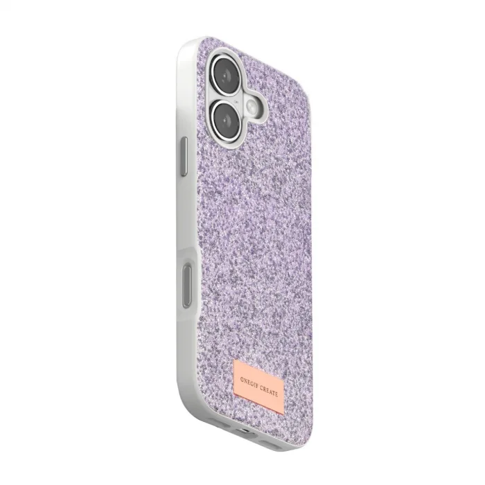 Onegif  İphone 17 Bright Simli Kapak - Lila