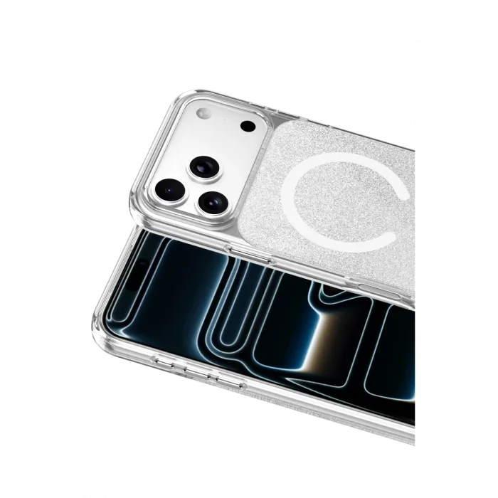 Onegif  İphone 17 Pro Max Sora Simli Magsafe Kapak - Beyaz