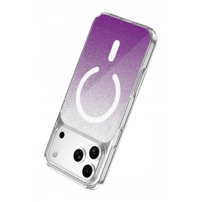 Onegif  İphone 17 Pro Sora Simli Magsafe Kapak - Mor