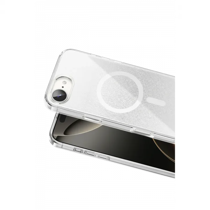 Onegif  İphone 17e Sora Simli Magsafe Kapak - Beyaz